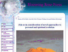Tablet Screenshot of bloomingrosepress.com